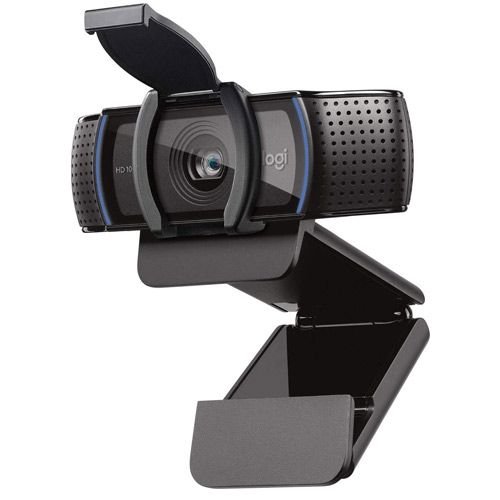 كاميرا ويب لوجيتك C290S Pro، دقة 1080p، تركيز تلقائي، أسود