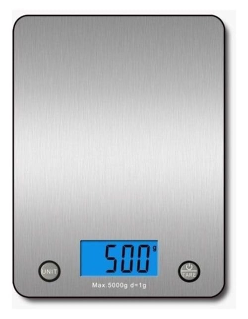 Mai Stainless Steel Digital Kitchen Scale, 5 Kg, Silver Color