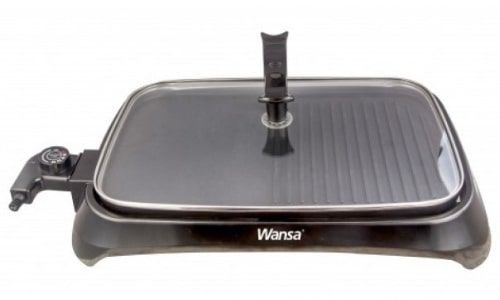 Wansa Electric Grill 1600 Watts, Black