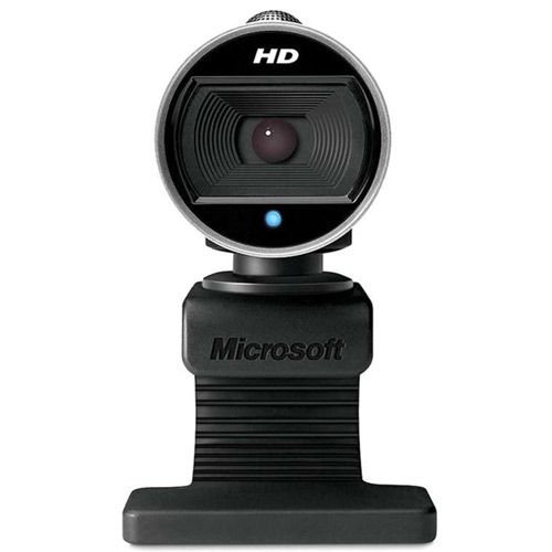 Microsoft Lifecam Webcam, 720p Resolution, Black