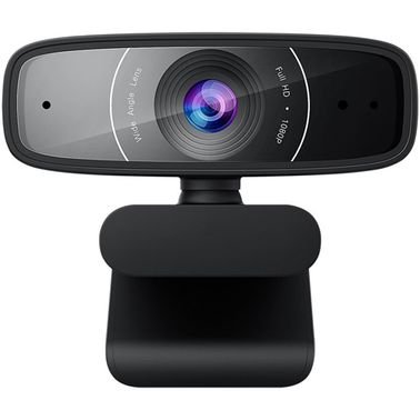 Asus C3 Webcam, 1080p Resolution, USB, Black