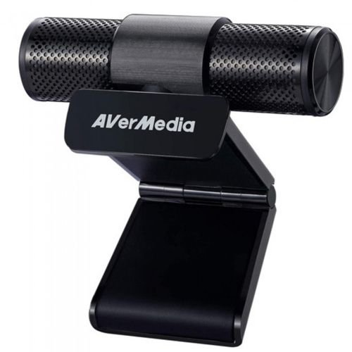 Avermedia PW313 Webcam, 1080p Resolution, USB, Black
