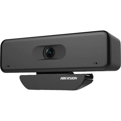 كاميرا ويب هيكفيجن DS-U18، دقة 4K، توصيل USB-C، أسود