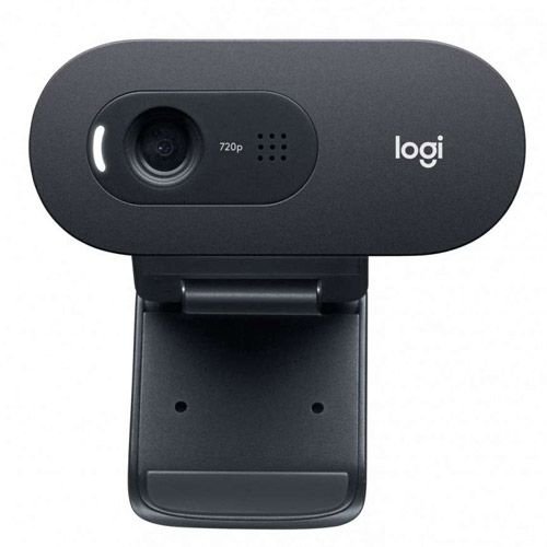 كاميرا ويب لوجيتك C505e، دقة 720pـ توصيل USB، أسود