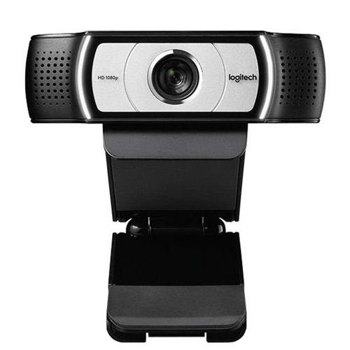 Logitech C930e Webcam, 1080p, Autofocus, Stereo Mic, Black