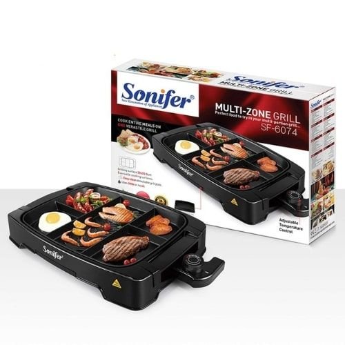 Sonifer Multi Grill, 1500 Watts, Black