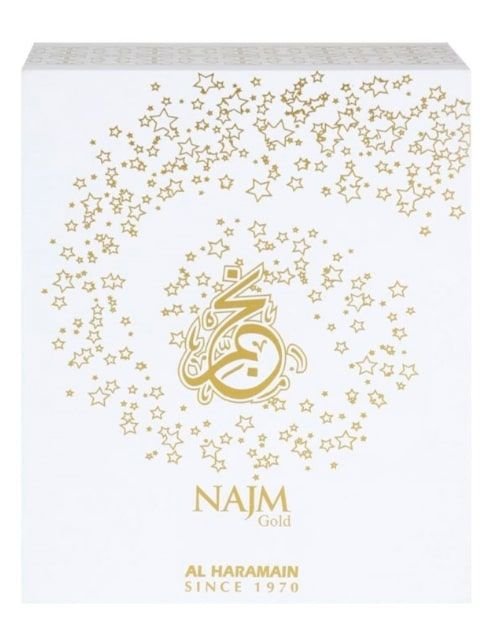 Najm Gold Perfume by Al-Harameen for Unisex, Oil Perfume, 18ml