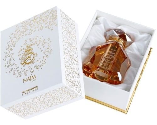 Najm Gold Perfume by Al-Harameen for Unisex, Oil Perfume, 18ml