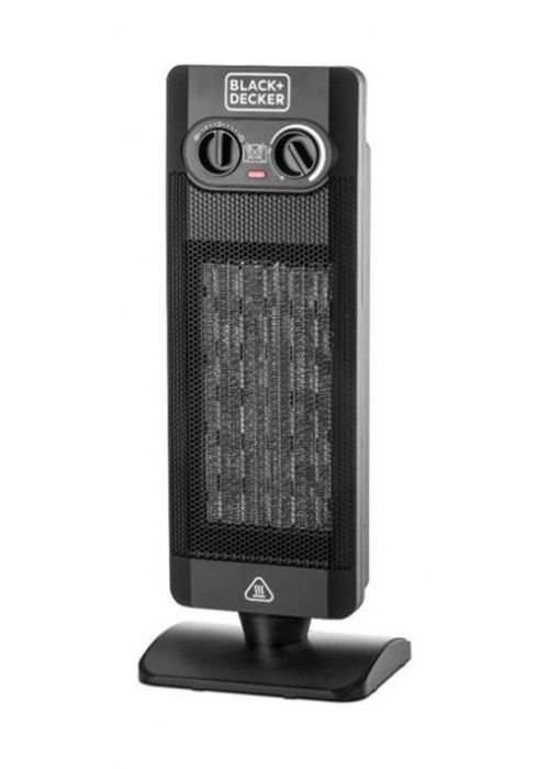 Electric Fan Heater from Black & Decker, 2000W, Black