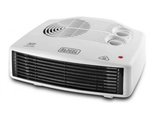 Black & Decker Electric Fan Heater, 2000W, White