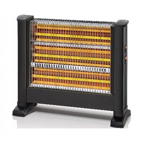Electric Heater from Wansa, 1650W, 3 Heating Elements, Black