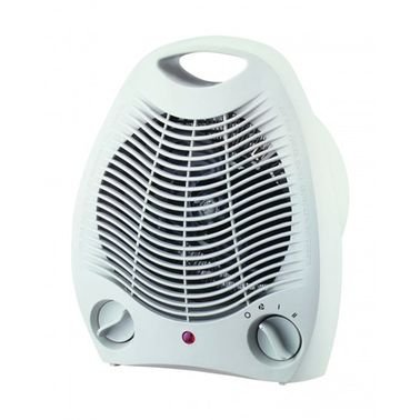 Wansa Electric Heater with Fan, 2000W, 3 Heat Settings, White