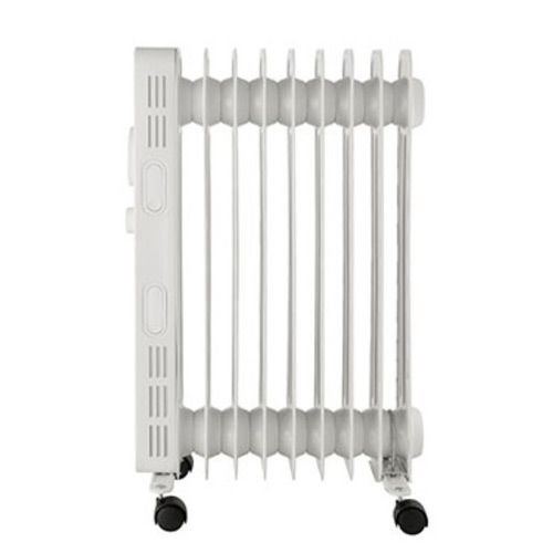 Media Oil Electric Heater, 2000W, 9 Fins, White