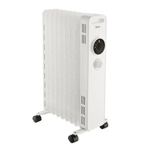 Media Oil Electric Heater, 2000W, 9 Fins, White