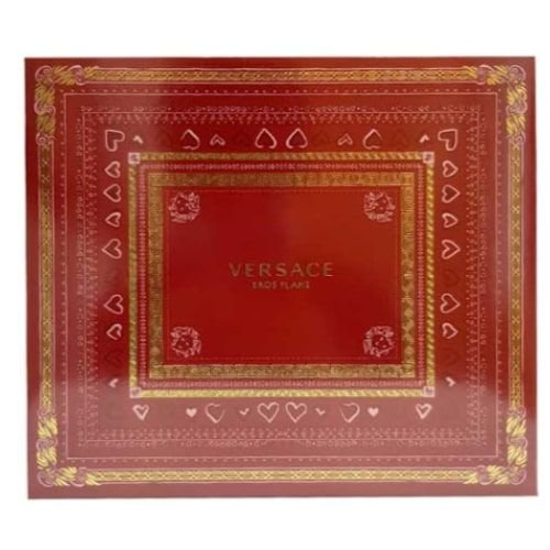 Versace Eros Flame Gift Set for Men, 3 Pieces, Eau de Parfum 100ml, Shower Gel 150ml, EDT 10ml