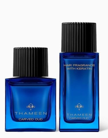 Thameen Carved Aoud Gift Set for Unisex, 2 Pieces 50 ml