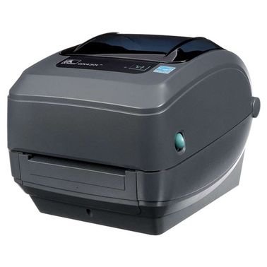 Zebra GX430t Barcode Thermal Printer, 305 DPI, USB, Black