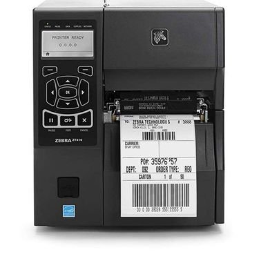 Zebra ZT410t Barcode Printer, Thermal, 203DPI, USB, Black