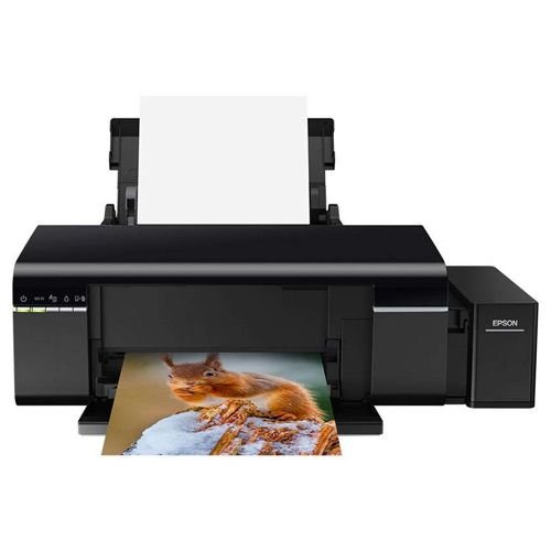 Epson L805 Colored Printer, Inkjet, Wi-Fi, Black