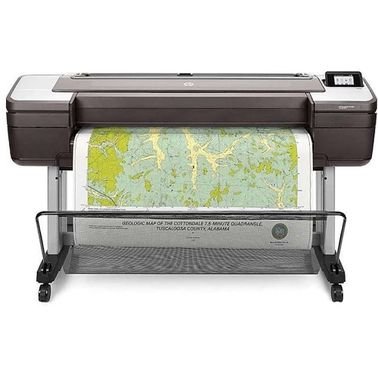HP DesignJet T1700 Printer, Colored, Up to 44 Inch Printing, Black