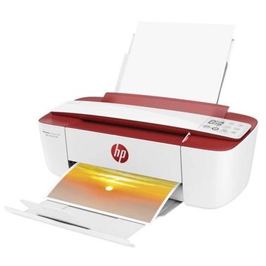 HP DeskJet 3788 Printer, Multifuncional, Color, Wi-Fi, Red