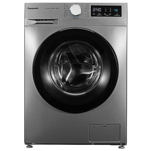 Panasonic Washer 8 Kg, Front Load, Automatic, Silver