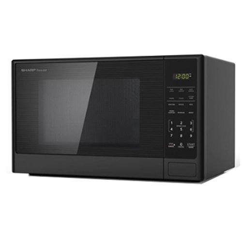Sharp Microwave 28L, 1100W, 10 Power Levels, Black