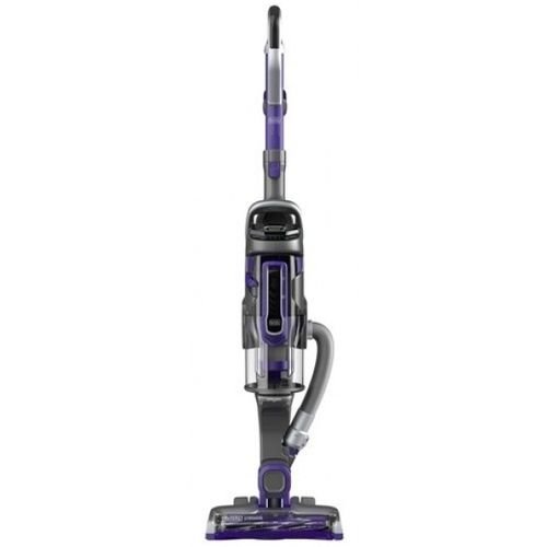 Black+Decker Vacuum Cleaner, Cordless, 45W, Grey & Purple