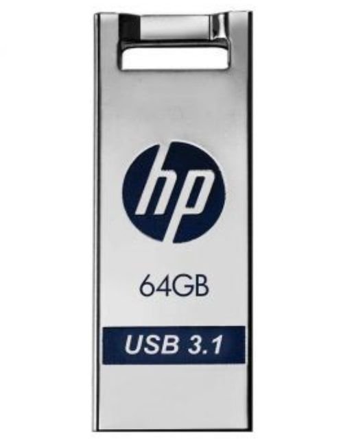 HP Flash Memory, USB 3.1, 64GB, Silver