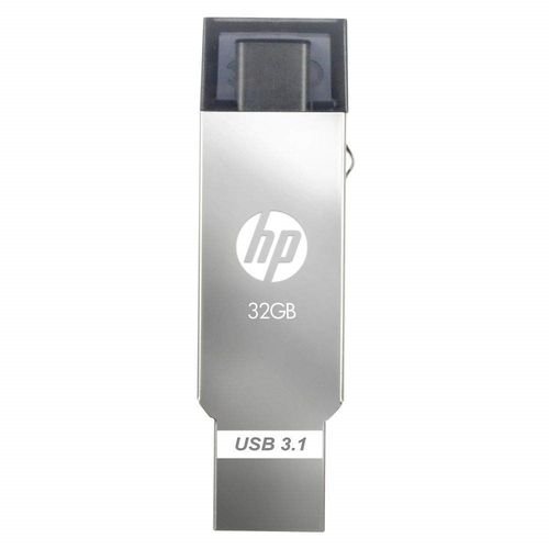 فلاش ميموري HP، سعة 32 جيجابايت، OTG USB-C اصادر 3.1