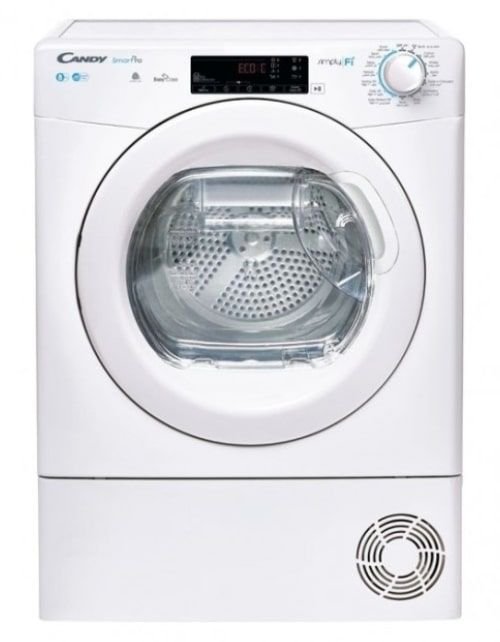 Candy Clothes Dryer with Air Condensing System, 8 kg, 7 Programs, Smart, White Color