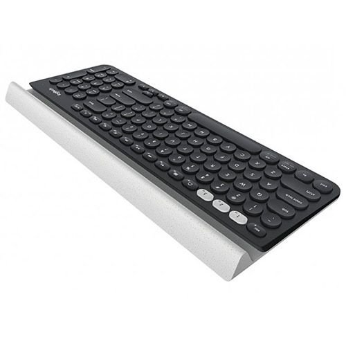 لوحة مفاتيح لوجيتك K780، لاسلكية وبلوتوث، أسود
