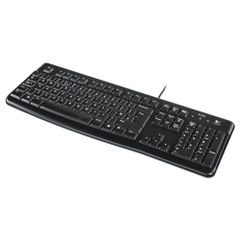 Logitech K120 Keyboard, USB Connection, Black