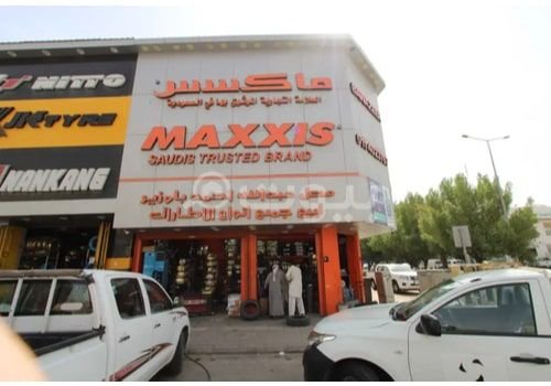 Tire shop for sale in the center of Riyadh, 31.25 square meters