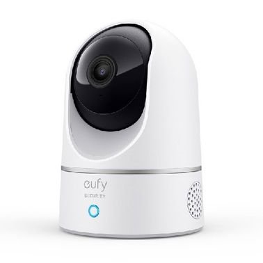 Eufy Indoor Security Camera, 2K Resolution, Wi-Fi, White