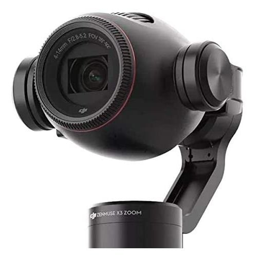 كاميرا الحركة DJI Osmo Plus، دقة 12.7MP، تصوير 4K، لون أسود