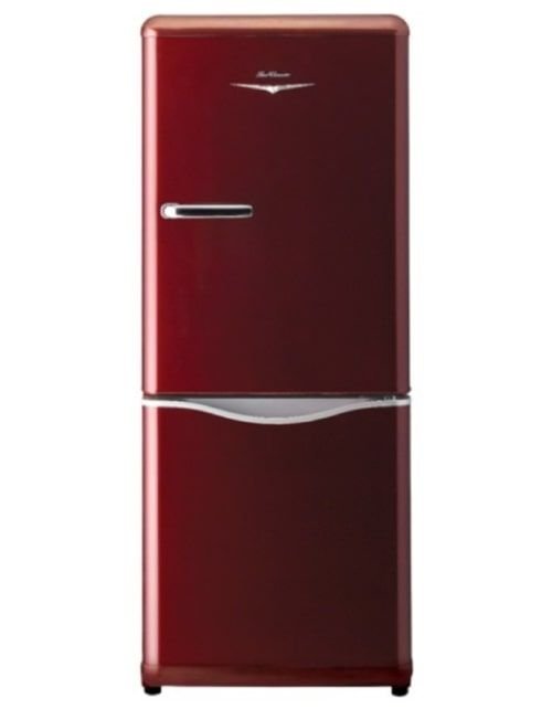 Daewoo Refrigerator with Bottom Freezer, 5.3 Feet, Red Color