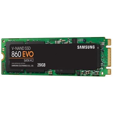 Samsung 860 EVO Internal SSD, 250GB Capacity, M.2 SATA