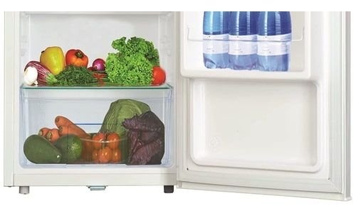 Nikai Mini Refrigerator, 3 Feet, Silver