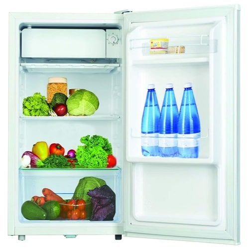 Nikai Mini Refrigerator, 3 Feet, Silver