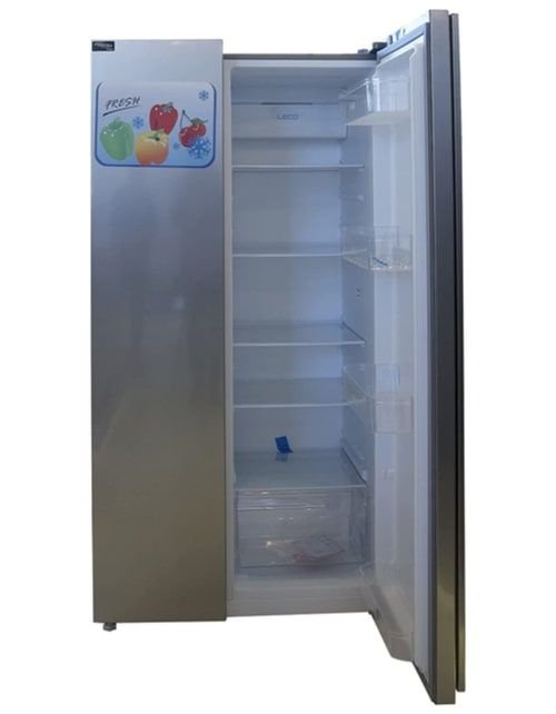 Basic Double Door Refrigerator, 19.9 Cu.Ft., Silver