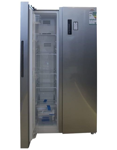 Basic Double Door Refrigerator, 19.9 Cu.Ft., Silver