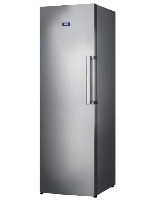 Haas Upright Freezer, 8.2 Cubic Feet, Stainless Steel