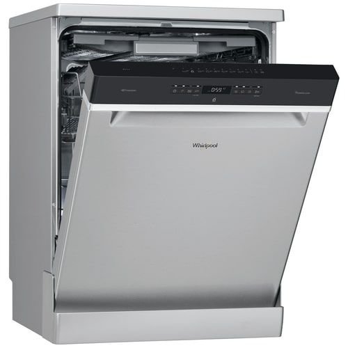 Whirlpool Dishwasher, 11 Programs, 14 Place Settings, Silver