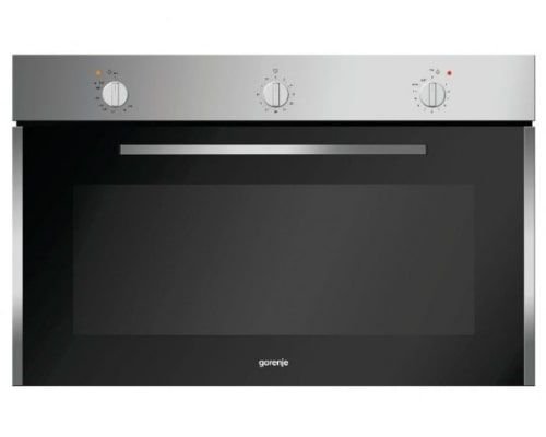 Built-in Gas Oven by Gorenje, 60 cm, 97 liters, Silver