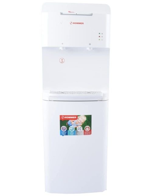 Hommer Water Dispenser, 2 Taps, White