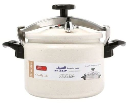 Al Saif Pressure Cooker, 9 Liter, White