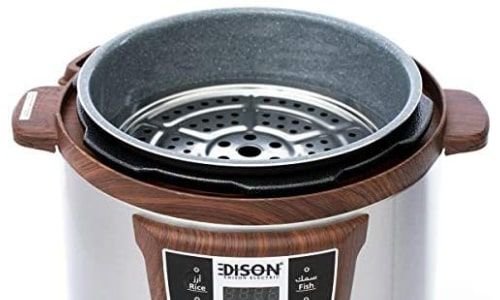 Edison Electric Pressure Cooker, 6 Liter, 1000 Watt