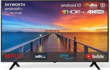 Skyworth Smart TV, 65 inch, 4k, black color