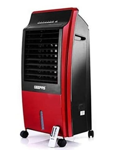 Geepas Air Conditioner, With Remote Control, Anti-Dust Filter, Red